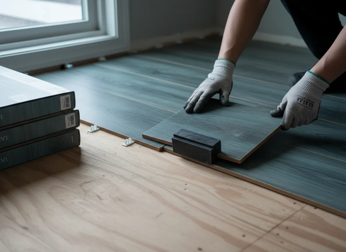 Luxury Vinyl Plank Installation company in Canyon, MN